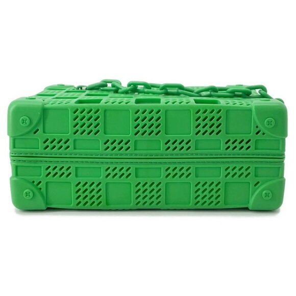 LOUIS VUITTON Mini Soft Trunk Rubber Green - Picture 6 of 14